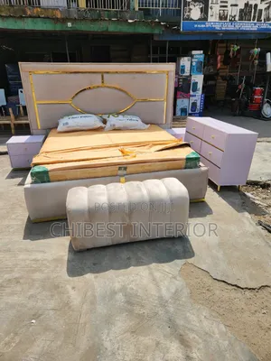 6by6 Complete Set of Bed Made With HDF Plywood
