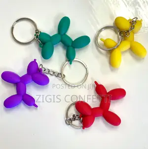 Balloon Dog Key Chains