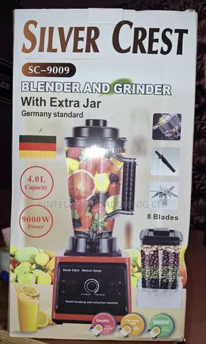 Silver Crest Blender -- 9000watt --4litres