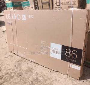 LG 86"Inch UHD Smart Thinq AI Satellite TV + Magic Remote