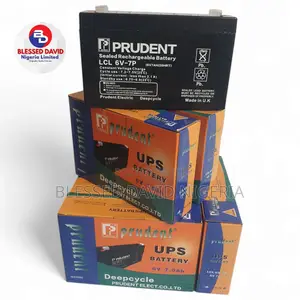 Prudent 6V 7AH Rechargeable Fan Replacement Battery