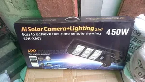 Solar Street Light Light CCTV Camera for Homes/ Hotels