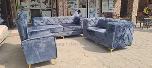 Gray 7 Sitter Sofa