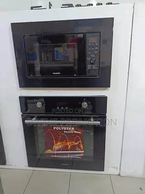 63 Liters Polystar Digital Electric Oven, Black Color