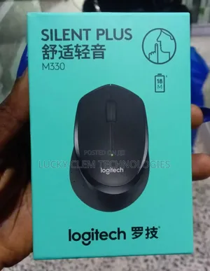 Logitech M330 SILENT PLUS Wireless Mouse.