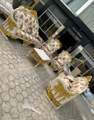 Egyptian Luxury Royal Imported 8seaters Chairs