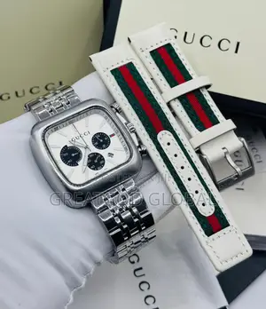 Gucci Active Chrono Wristwatch With Exctra Strap