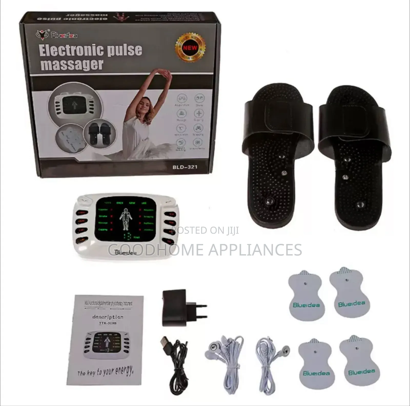 Electronic Pulse Body Therapy Massager