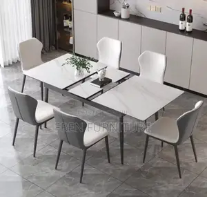 New Imported Quality Dining Table With 6 Chairs