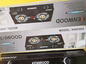 Kenwood 2 Burner Table Top Glass Gas Cooker