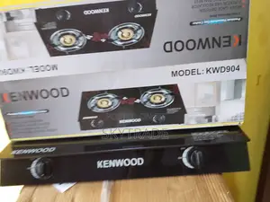 Simple Kenwood Glass Table Top Gas Cooker (2 Burner)