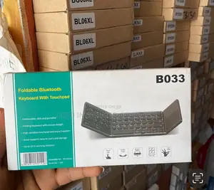Foldable Bluetooth Keyboard With Touchpad B033