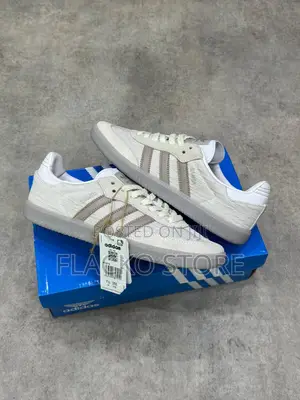 Original Adidas Samba Og Silver Brown Sneakers