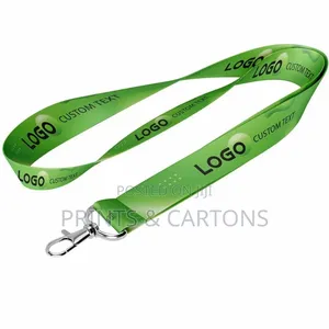 Custom Made Rope With Plastic ID Card Printing GB