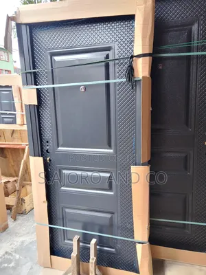 3ft and 4ft Noble Black Steel Door for Room or Entrance Door