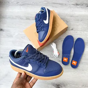 Nike Sb Dunk Low Pro ISO Orange Label Navy Gum