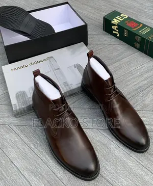 Original Renato Dulbecc Leather Chelsea Boots