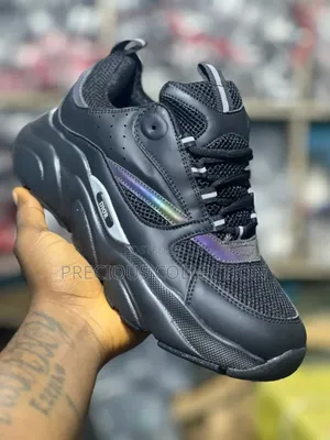 Unisex Dior Lace Up Sneakers