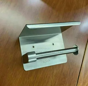 Sus304 Stainless Steel Tissue Holders With Phone Shelf.