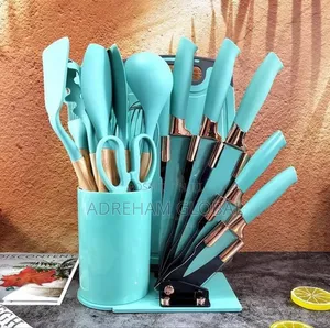 New Design Silicone Cutlery Set,Available in Black, Ash,Blue
