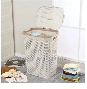 Laundry Basket With Cover