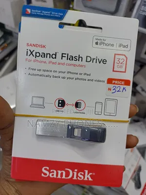 Original Flash Drive 32GB for iPhone, iPad and Computers