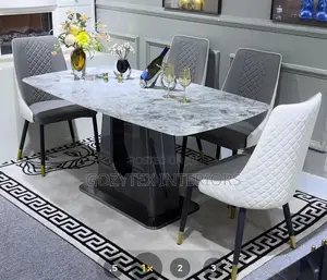 Marble Dinning Table Set