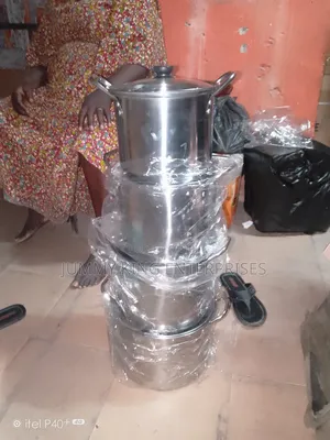 Large Aluminum Party Caterer Stock Pot