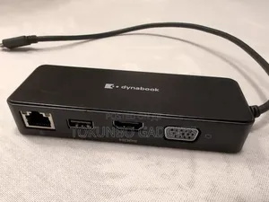 Dynabook Docking Station - USB-C to HDMI/VGA Travel Adapter