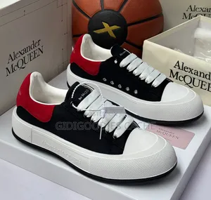 Alexander McQueen Lace-Up 2 Tone Sneakers