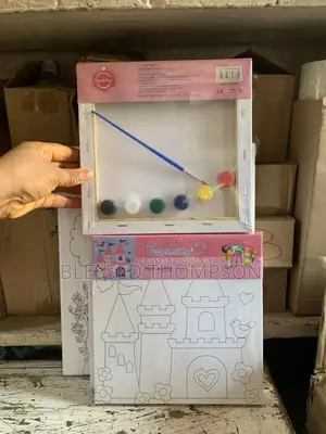 Canvas Board With Sketch