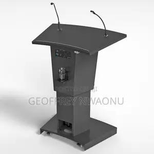 Rechargeable Lectern Podium With in-Built Recorder Memory