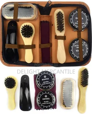Shoe Polish Brush Set Gift Pack