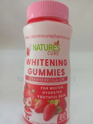 Natures Cure Whitening 80 Chewable Gummies For Whiten Skin