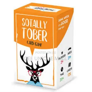 Sotally Tober Drinking Games- Fun Adult Party Card Game