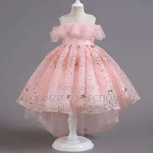 Cold Shoulder Hi-Low Dress (7yrs-10yrs)