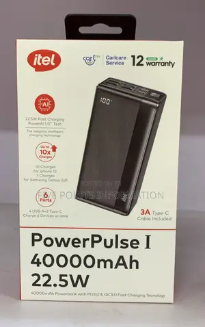 ITEL 40,000 Mah Powerbank