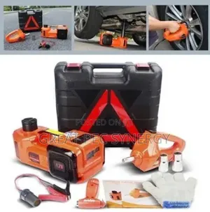 4 In 1 Electric Hydraulic Floor Jack And Tire Inflator.