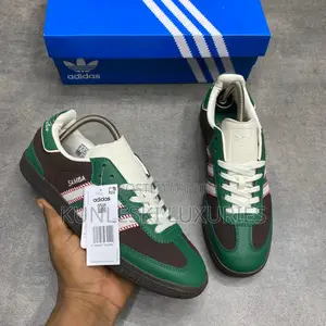 Original Adidas Samba OG X Notitle Green Sneakers