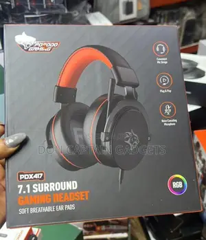 Porodo RGB Gaming Headset Pdx417