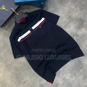 New Tommy Hilfiger Collar Neck Tops in 4 Colorways