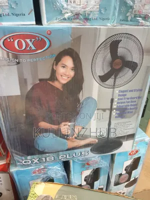 18"Inch Ox Plus Speedy Super Standing Fan