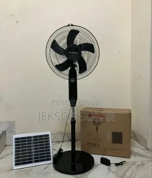 Solar Fan, Rechargeable Solar Standing Fan.