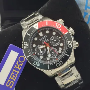 Seiko Solar Watch Black Dial