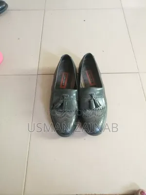 A Black Clean Shoe
