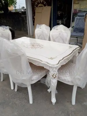 White Dining Table for Luxury House