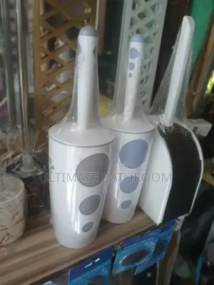 Seat on the Floor Plastic Toilet Brush Available in Colours