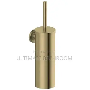 Mat Golden Colour Hanging Toilet Brush Available in Colours