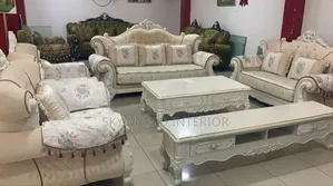 Complete Royal Sofa Chair Plus Tv Stand, Canter Table