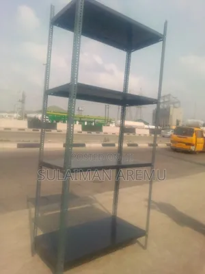Strong Metal Used Clean Shelves Big Size